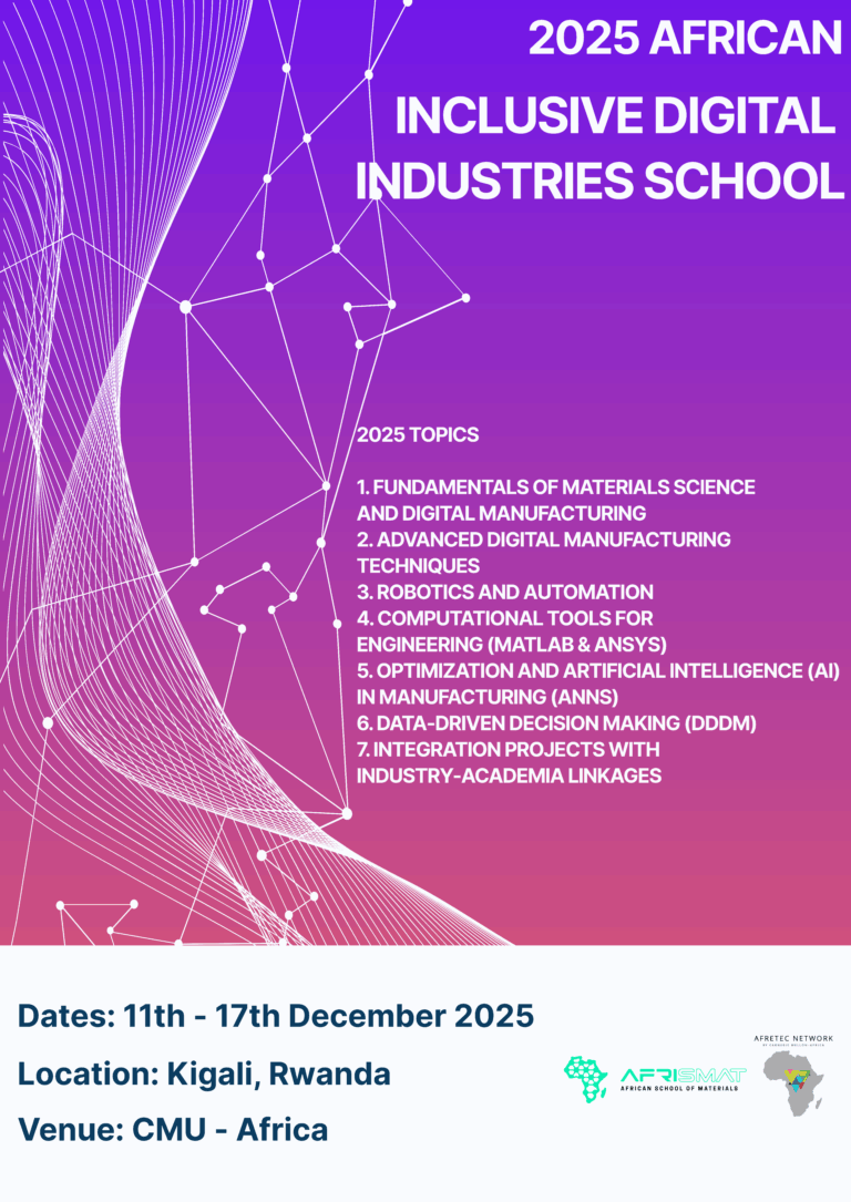 2025 African - Inclusive Digital Industries School - Announcement